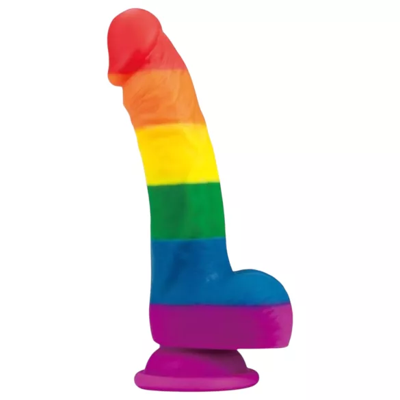 Lovetoy Prider - realistični dildo od silikona - 19 cm - duga