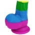 Lovetoy Prider - realistični dildo od silikona - 19 cm - duga