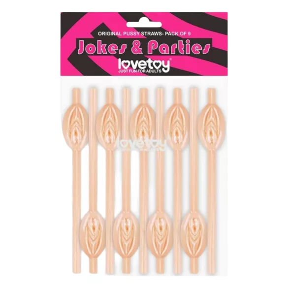 Lovetoy - slamka u obliku vagine - prirodna boja