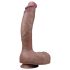 Lovetoy Nature Cock - realistični dildó s dvostrukim slojem - 26cm - natur