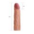 Lovetoy Pleasure X-tender - produžetak za penis - 19 cm - natur