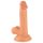 Gospodin Grubi - realistični dildo s testisima, 17cm (natur)