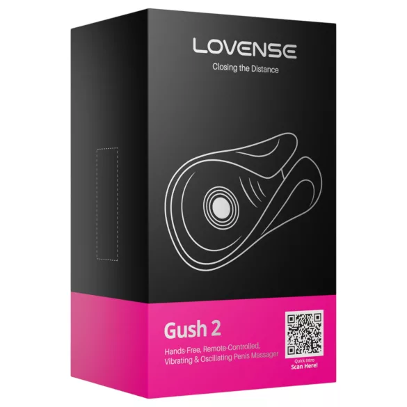 LOVENSE Gush 2 - vibrator za glavić penisa (tirkizna)