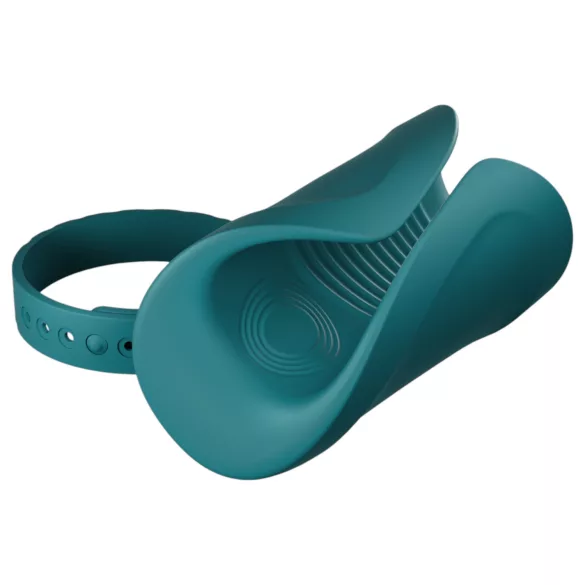 LOVENSE Gush 2 - vibrator za glavić penisa (tirkizna)