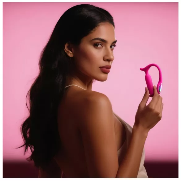 Lovense Lush Anal - analni vibrator s upravljanjem putem aplikacije, s LED svjetlom - ružičasti