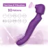 Tracy's Dog - masažer vibrator s pulsiranjem - silikon - ljubičasta