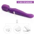 Tracy's Dog - masažer vibrator s pulsiranjem - silikon - ljubičasta