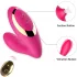 Tracy's Dog 2 - vibrator s pulsirajućim zrakom 2u1 - silikon - rozi