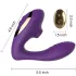 Tracy's Dog 2 - vibrator s pulsirajućim zrakom 2u1 - ljubičasti