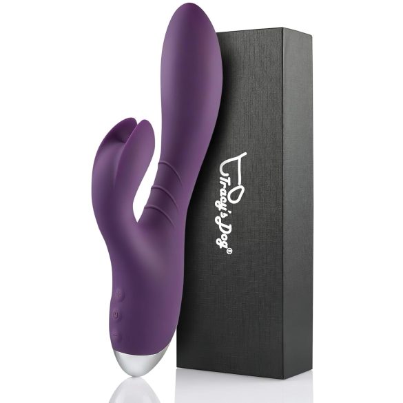 Tracy's Dog Rabbit vibrátor - vodootporan, ljubičasti užitak za nju!