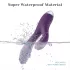 Tracy's Dog - vibrator z zecjim ušima - vodootporan, za klitoris - ljubičasti