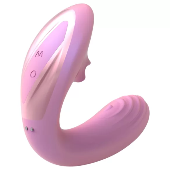 Tracy's Dog OG Lick - vibrator za G-točku i stimulator klitorisa (rozi)