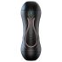 Leopard - Usta i umjetna vagina penis vibrator (naturalna boja)