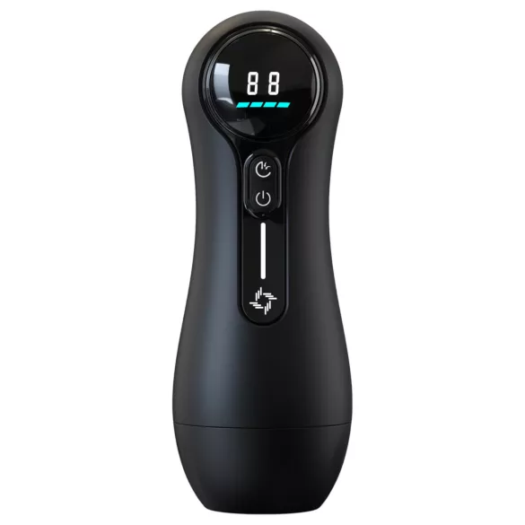 Leopard - masturbator s vakuumom - crna