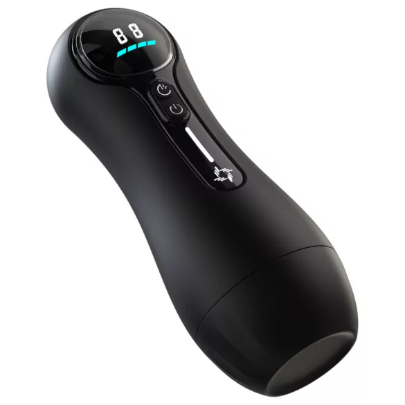 Leopard - masturbator s vakuumom - crna