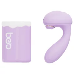   Sunny Love Bunny - vibrirajući vibrator sa usisavanjem (ljubičasti)