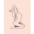 Bouncy Bliss Classic - napuhujući jastuk vibrator (ljubičasti)