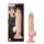Blush Bad Boy - vibrirajući dildo s piercingom - 33cm - natur