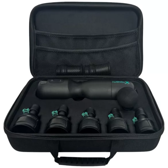 Xtensity 1 - masturbator s vakuumom i pulsiranjem - crni