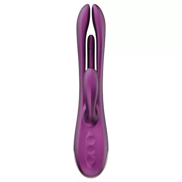 Honey Play Box Terri - Aplikacijom upravljani vibrator s rukom za klitoris (ljubičasti)
