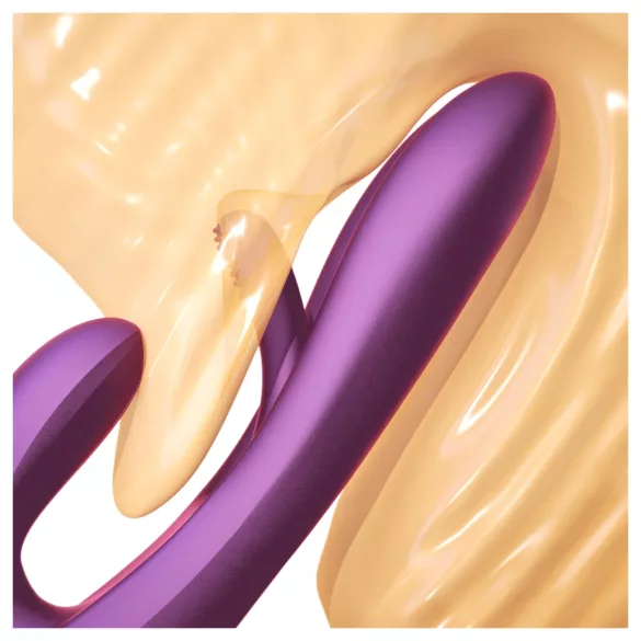 Honey Play Box Terri - Aplikacijom upravljani vibrator s rukom za klitoris (ljubičasti)