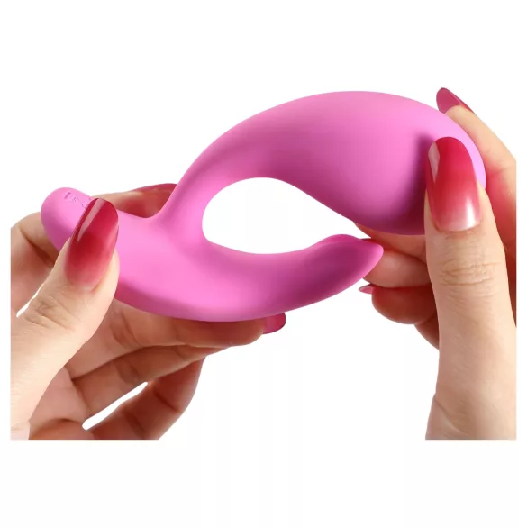 Honey Play Box Oly 2 - vibrator za G-točku i klitoris s upravljanjem preko aplikacije (roza)