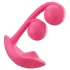 Honey Play Box Melody - aplikacijom upravljani 2-u-1 vibrator s kuglicama (crveni)