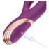 Honey Play Box Gem - Aplikacijom upravljani G-točka i klitoralni vibrator s perlicama (ljubičasti)