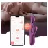 Honey Play Box Gem - Aplikacijom upravljani G-točka i klitoralni vibrator s perlicama (ljubičasti)