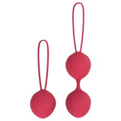 Cotoxo Cherry - set gejša kuglica 2 komada - crvena