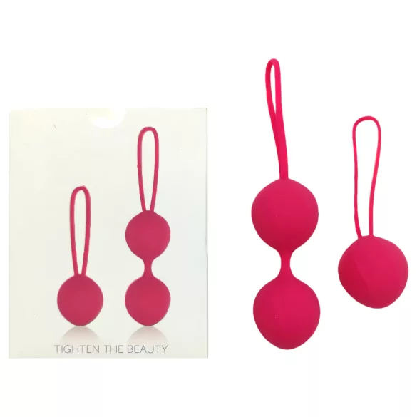 Cotoxo Cherry - set gejša kuglica 2 komada - crvena
