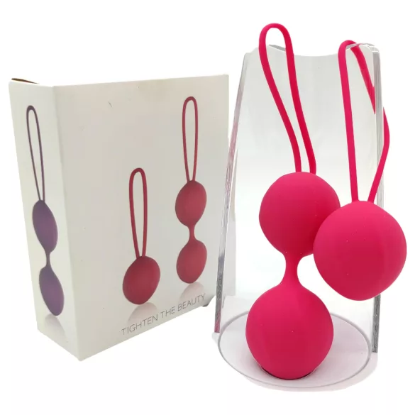 Cotoxo Cherry - set gejša kuglica 2 komada - crvena