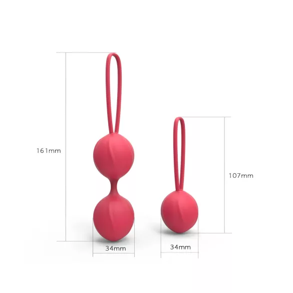 Cotoxo Cherry - set gejša kuglica 2 komada - crvena