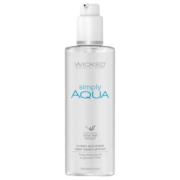 Wicked Simple Aqua - veganski lubrikant na bazi vode - 120 ml