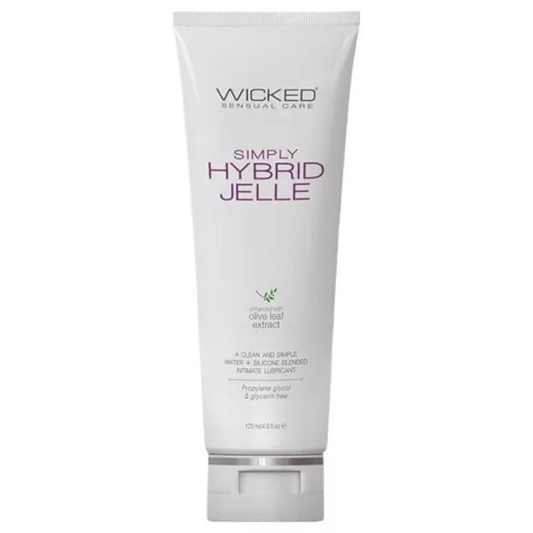 Wicked Simply Hybrid Jelle - lubrikant na bazi vode i silikona - 120 ml