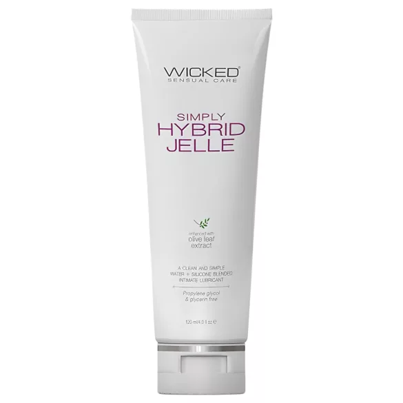 Wicked Simply Hybrid Jelle - lubrikant na bazi vode i silikona - 120 ml