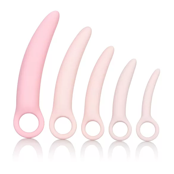 CalExotics Inspire - set za vaginalno proširenje - medicinski silikon - roza