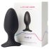 LOVENSE Hush 2 L - crni punjivi analni vibrator (57mm)