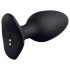 LOVENSE Hush 2 L - crni punjivi analni vibrator (57mm)