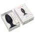 LOVENSE Hush 2 L - crni punjivi analni vibrator (57mm)