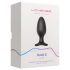 LOVENSE Hush 2 L - crni punjivi analni vibrator (57mm)