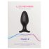 LOVENSE Hush 2 L - crni punjivi analni vibrator (57mm)