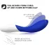 LELO Mona Wave - G točka vibrator - vodootporan - plava