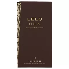LELO Hex Respect XL - kondomi XL veličina - 12 komada