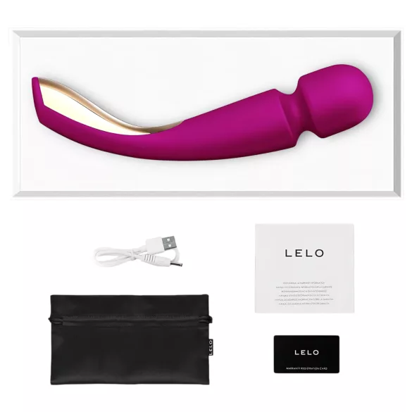 LELO Smart Wand 2 - veliki masažer vibrator - punjivi - ljubičasti