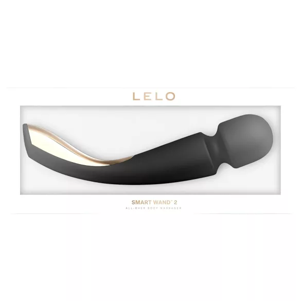 LELO Smart Wand 2 - masažer vibrator s baterijom - veliki - crni