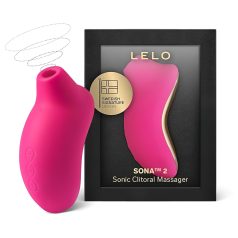 LELO Sona 2 - stimulator klitorisa s valovima zraka - crvena