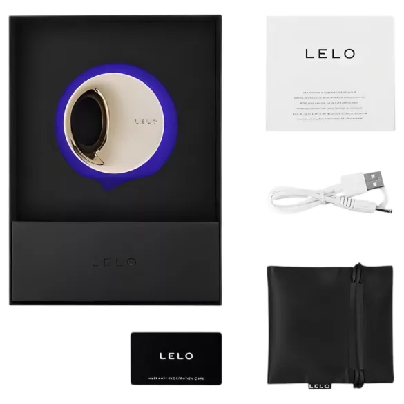 LELO Ora 3 - simulator oralnog seksa i vibrator za klitoris (plavi)