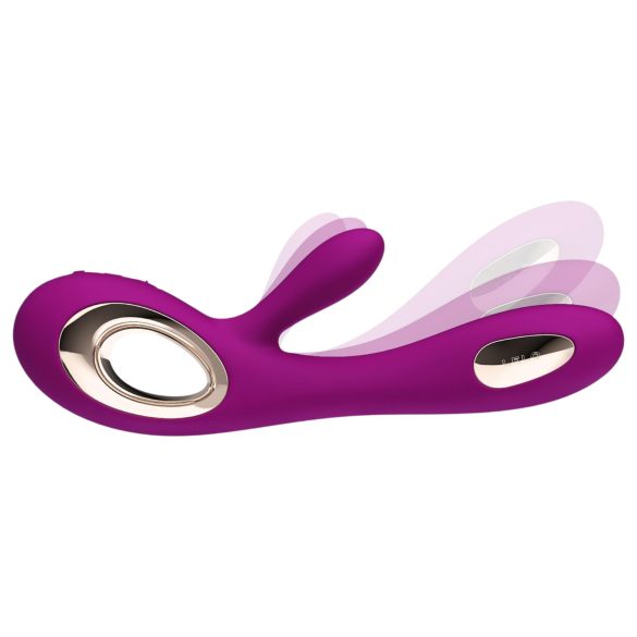 LELO Soraya Wave - vibrator s klitorisnim nastavkom - punjivi, pokretni