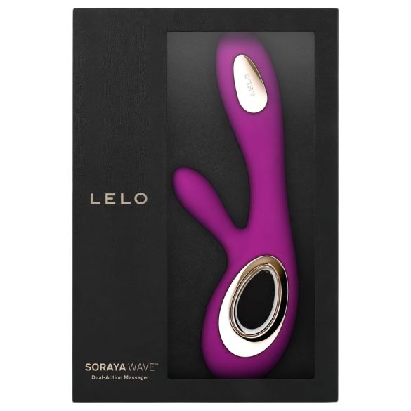 LELO Soraya Wave - vibrator s klitorisnim nastavkom - punjivi, pokretni